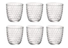 Bormioli Rocco Water Glasses Slot - Transparent - 290 ml - 6 pieces
