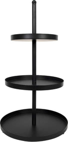 Cookinglife Metal Stand Black ø 20, 25 & 30 cm - 3-tier - 55 cm high