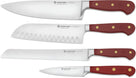 Wusthof Knife Set Classic Chef's Knife Santoku Knife Bread Knife Paring Knife - Tasy Sumac 4-piece
