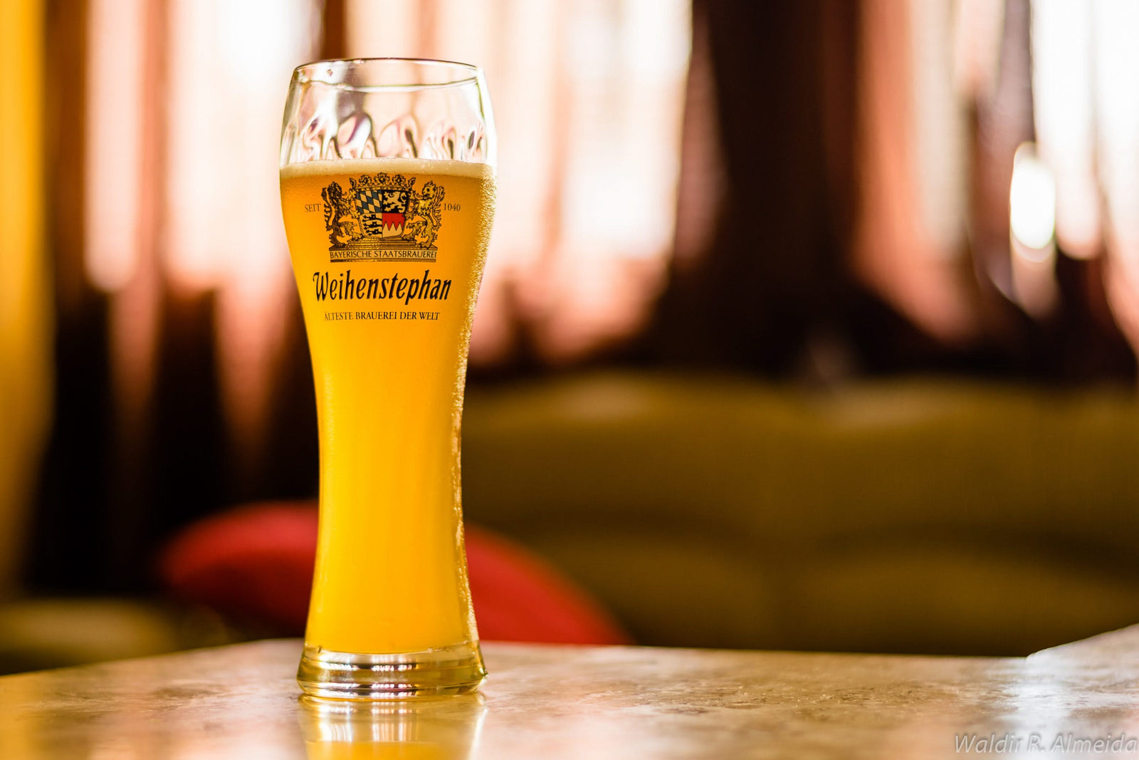 Buy Weihenstephan Weizen beer glass? Printed Beer Glasses Online