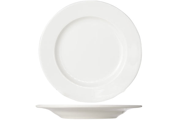 White dinner plates