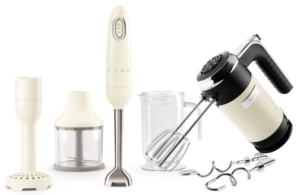 Hand and stick blenders