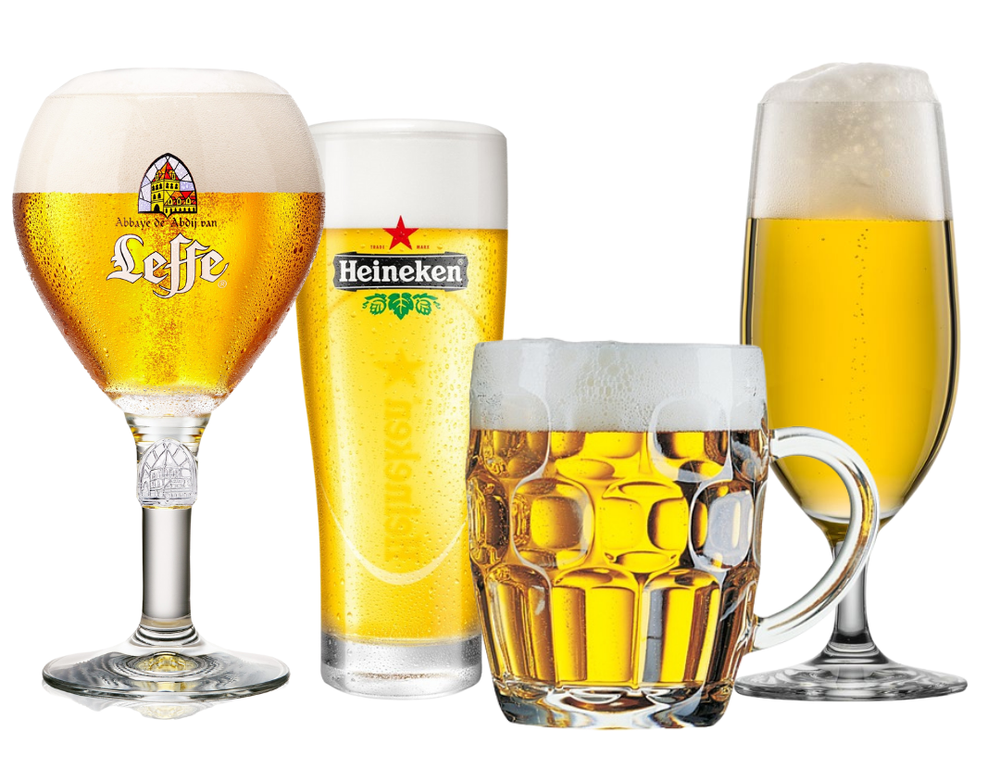 Beer glasses