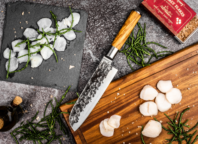 Forged Olive Knives