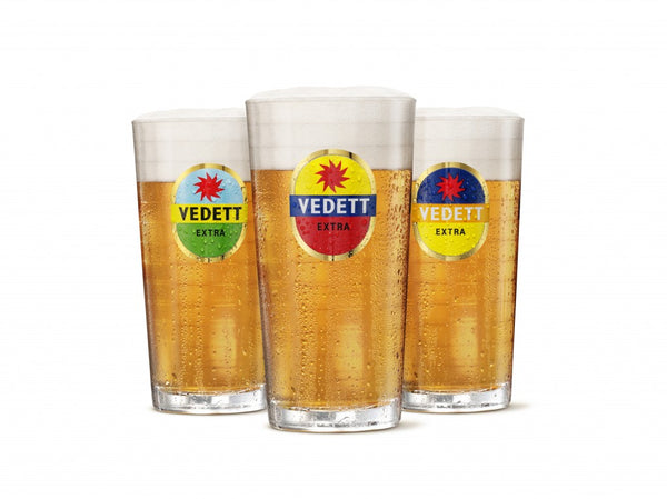 Vedett Beer glasses