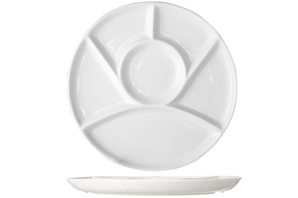 White BBQ plates