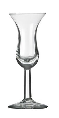 Drink and shot glasses