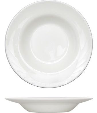 White Pasta Plates