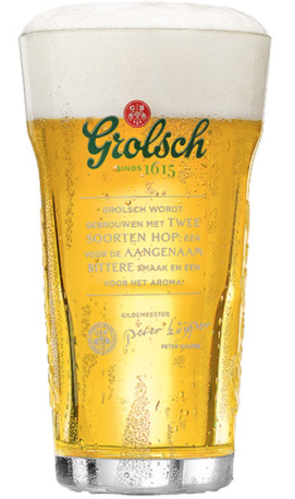 Grolsch Beer glasses