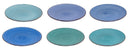 Studio Tavola dinner plates Ocean Blue ø 26.5 cm - 6 pieces