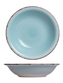 Studio Tavola Deep plates Ocean Blue ø 21 cm - 6 pieces