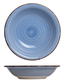 Studio Tavola Deep plates Ocean Blue ø 21 cm - 6 pieces