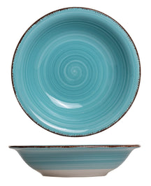 Studio Tavola Deep plates Ocean Blue ø 21 cm - 6 pieces