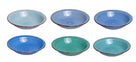 Cookinglife Deep Plates / Pasta Bowls Delice Blue ø 21 cm - 6 pieces