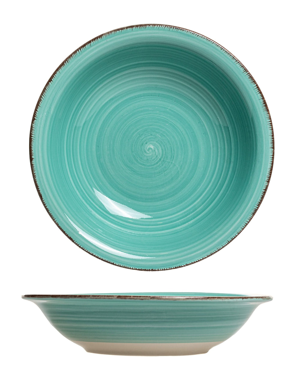 Studio Tavola Deep plates Summer Green ø 21 cm - 6 pieces