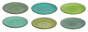Cookinglife Side Plates / Dessert Plates Delice Green ø 19 cm - 6 pieces