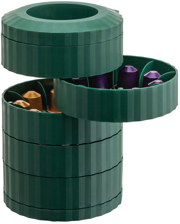 Alessi Plisse Capsule Holder - Green - MDL19