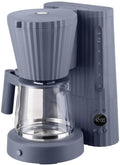 Alessi Filter coffee maker Plissé - 1.5 liters - Gray - Michele De Lucchi - MDL14 G