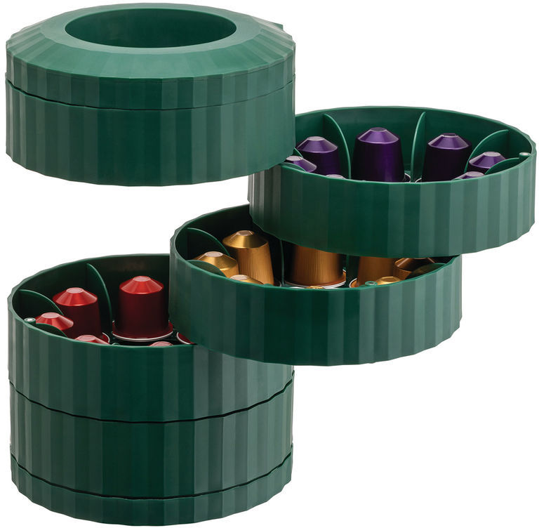 Alessi Plisse Capsule Holder - Green - MDL19