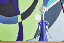 Alessi Anna G. corkscrew - AM01 DAZ - Dark Blue - by Alessandro Mendini