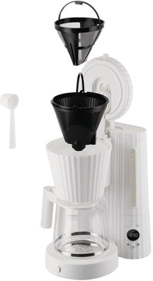 Alessi Filter coffee maker Plissé - 1.5 liters - Black - Michele De Lucchi - MDL14 B