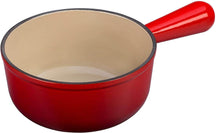 Le Creuset Fondue pan Tradition - cherry red - ø 22 cm / 2.6 liters