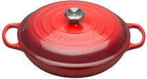 Le Creuset Casserole Signature - Campagnard - cherry red - ø 30 cm / 3.5 liter