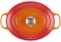 Le Creuset Casserole Signature - Oval - Orange Red - ø 31 cm / 6.3 liters