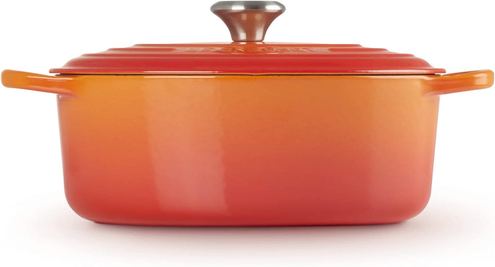 Le Creuset Casserole Signature - Oval - Orange Red - ø 31 cm / 6.3 liters