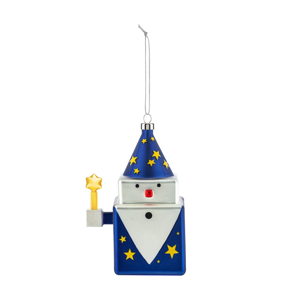 Alessi Christmas ball Le Palle Quadrate - Wizard - GJ02/10 - by Marcello Jori