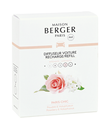 Maison Berger Refill - for car perfume - Paris Chic - 2 Pieces