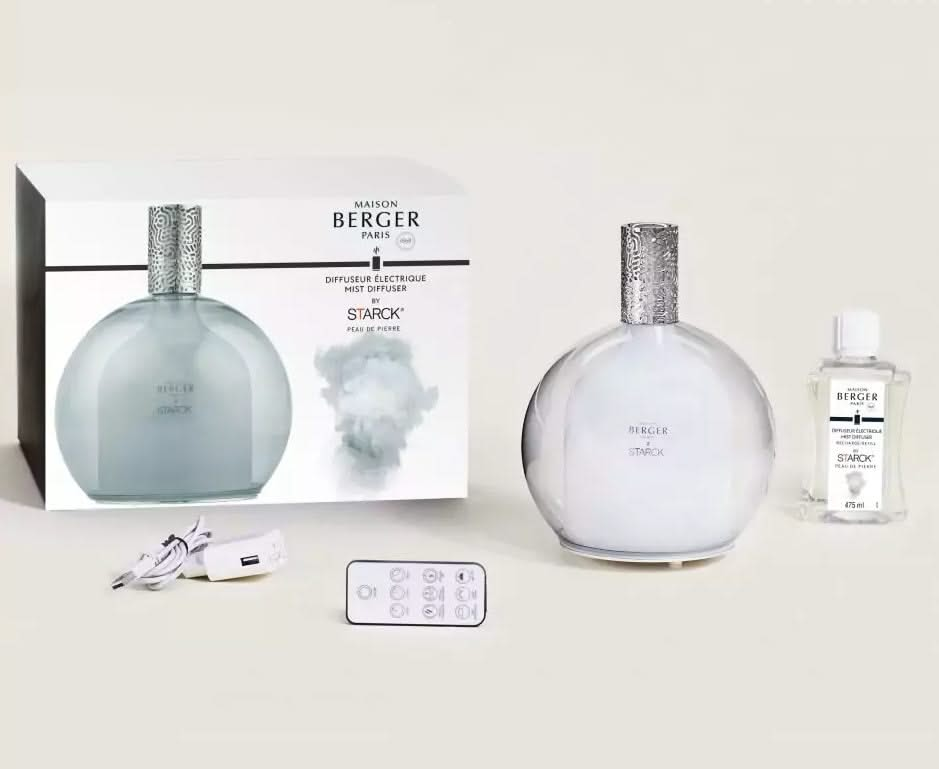 Maison Berger Mist / Aroma Diffuser Philippe Starck - Peau De Pierre - Gray