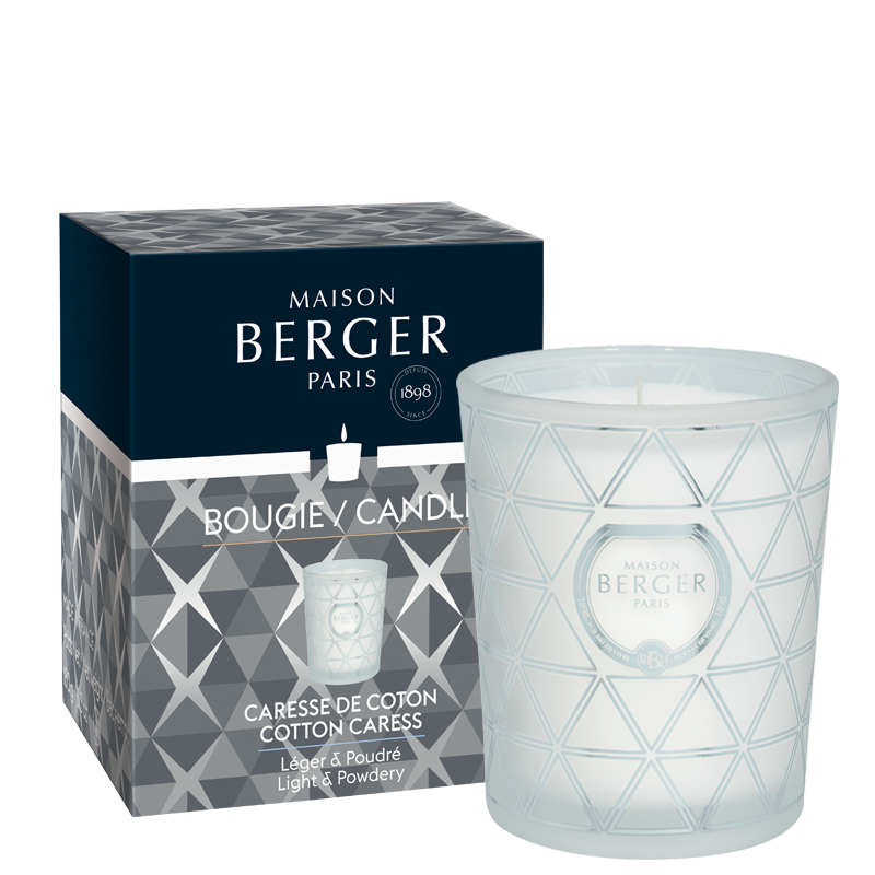 Maison Berger Scented candle Geode Givree Cotton Caress