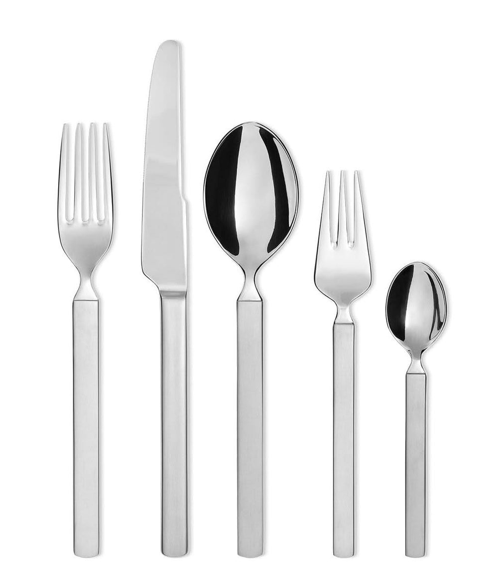 Alessi Cutlery set Dry - 4180S30 - 30-piece / 6 people - by Achille Castiglioni