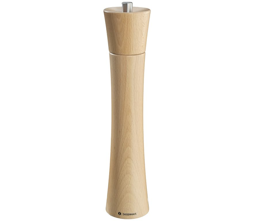 Zassenhaus Pepper mill Frankfurt Beech wood 30 cm