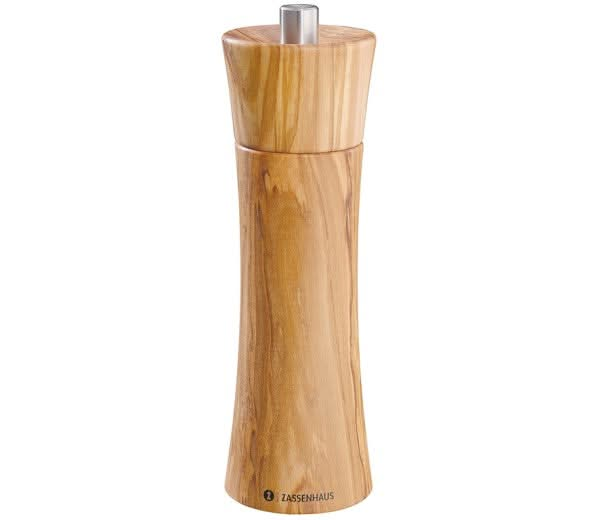 Zassenhaus Salt and pepper set Frankfurt Olive wood 18 cm