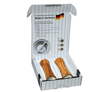 Zassenhaus Salt and pepper set Frankfurt Olive wood 18 cm