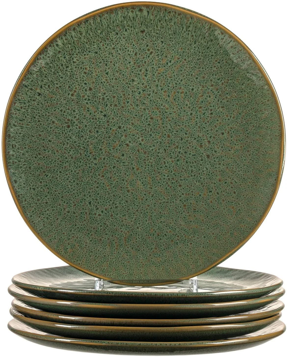 Leonardo Tableware set Matera (dinner plates + Deep plates) - Green - 12-piece / 6 people