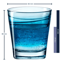 Leonardo Water glasses Vario Struttura - 250 ml - 6 pieces