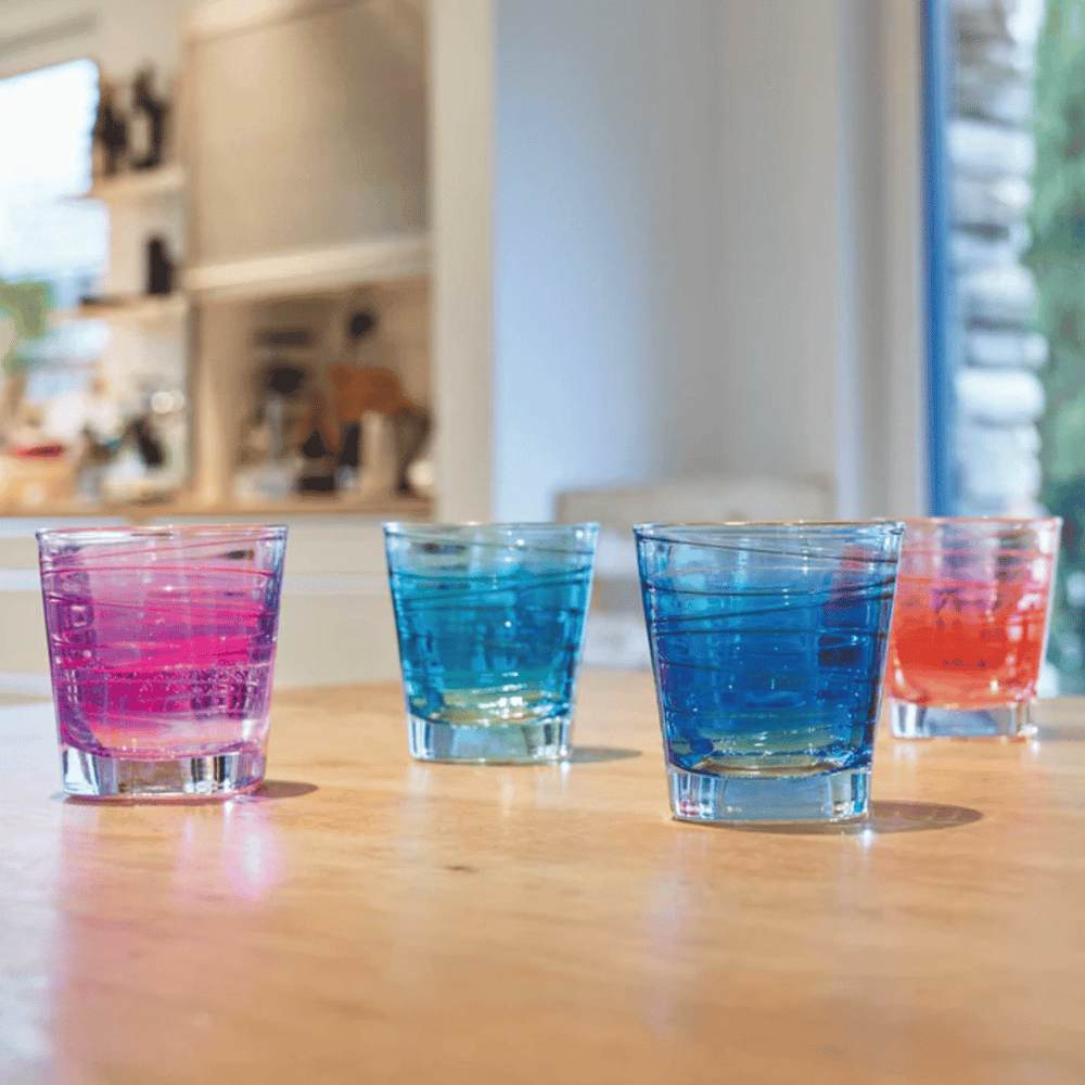Leonardo Water glasses Vario Struttura - 250 ml - 6 pieces
