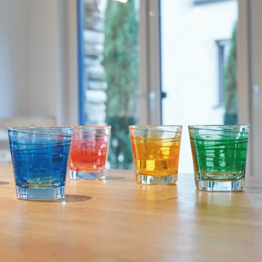 Leonardo Water glasses Vario Struttura - 250 ml - 6 pieces