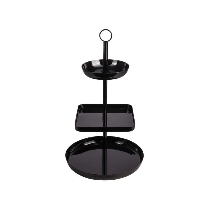 Gusta Etagere / Serving Tower - Black - Metal