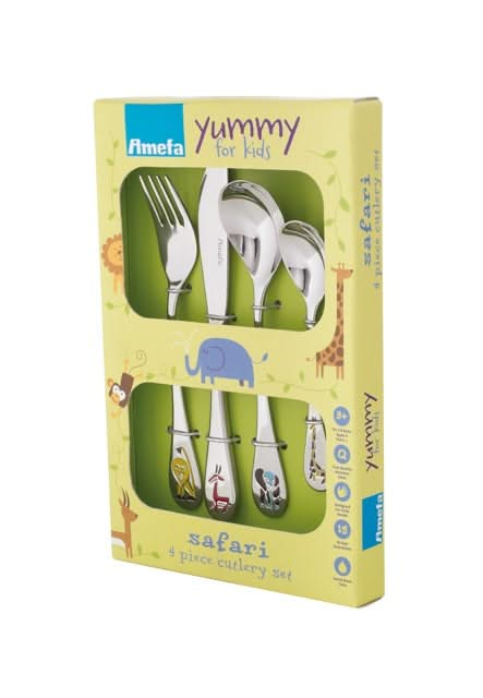 Amefa Children's cutlery Safari - 4-piece