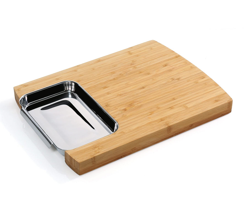 Zassenhaus Cutting board  - with collection tray - Bamboo 40 x 30 cm