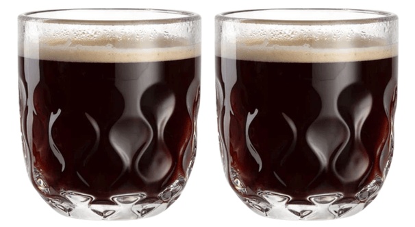 Leonardo Coffee Glasses - Gocce Due - 220 ml - 2 pieces