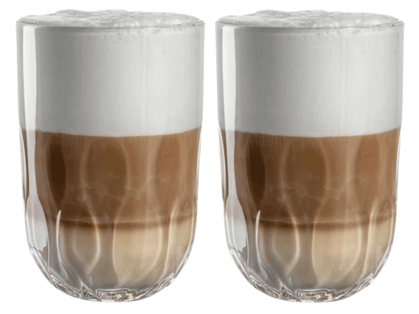 Leonardo Latte Macchiato Glasses - Gocce Tre - 390 ml - 2 pieces
