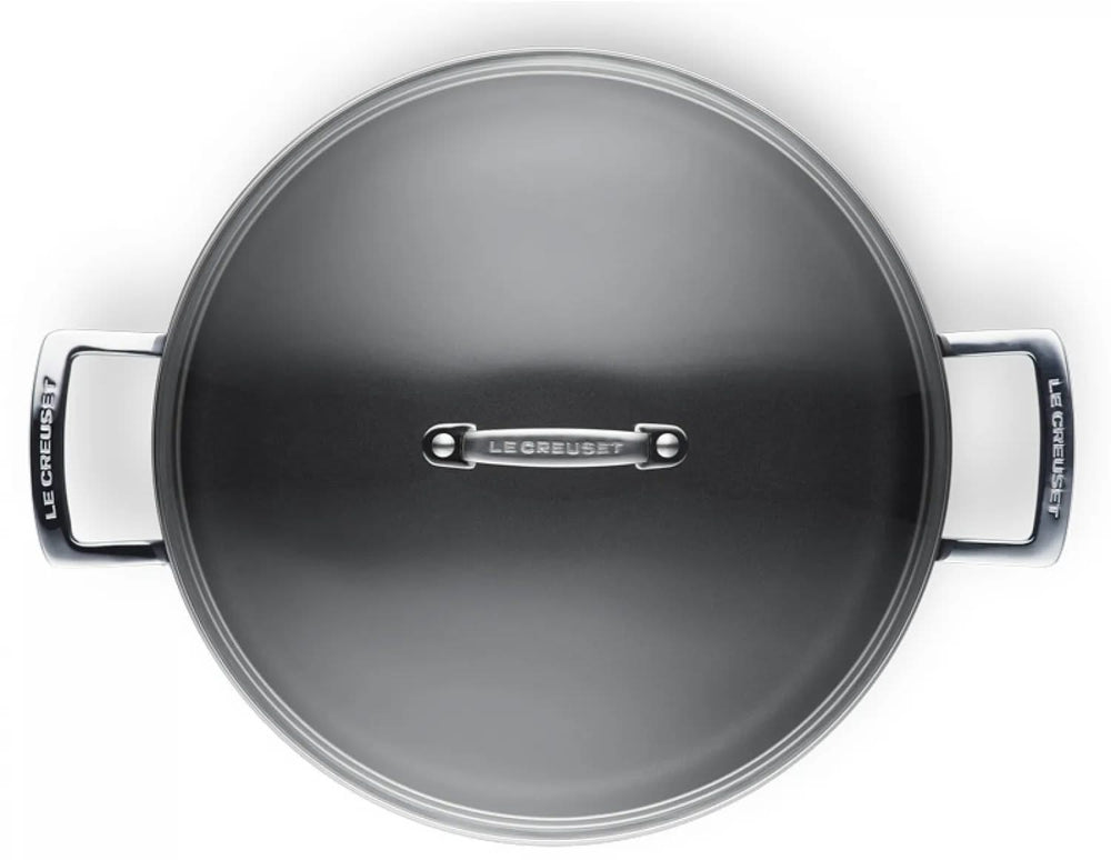 Le Creuset Provencal sauté pan - Sauteuse - Les Forgées TNS - ø 24 cm / 3.3 liters - standard non-stick coating