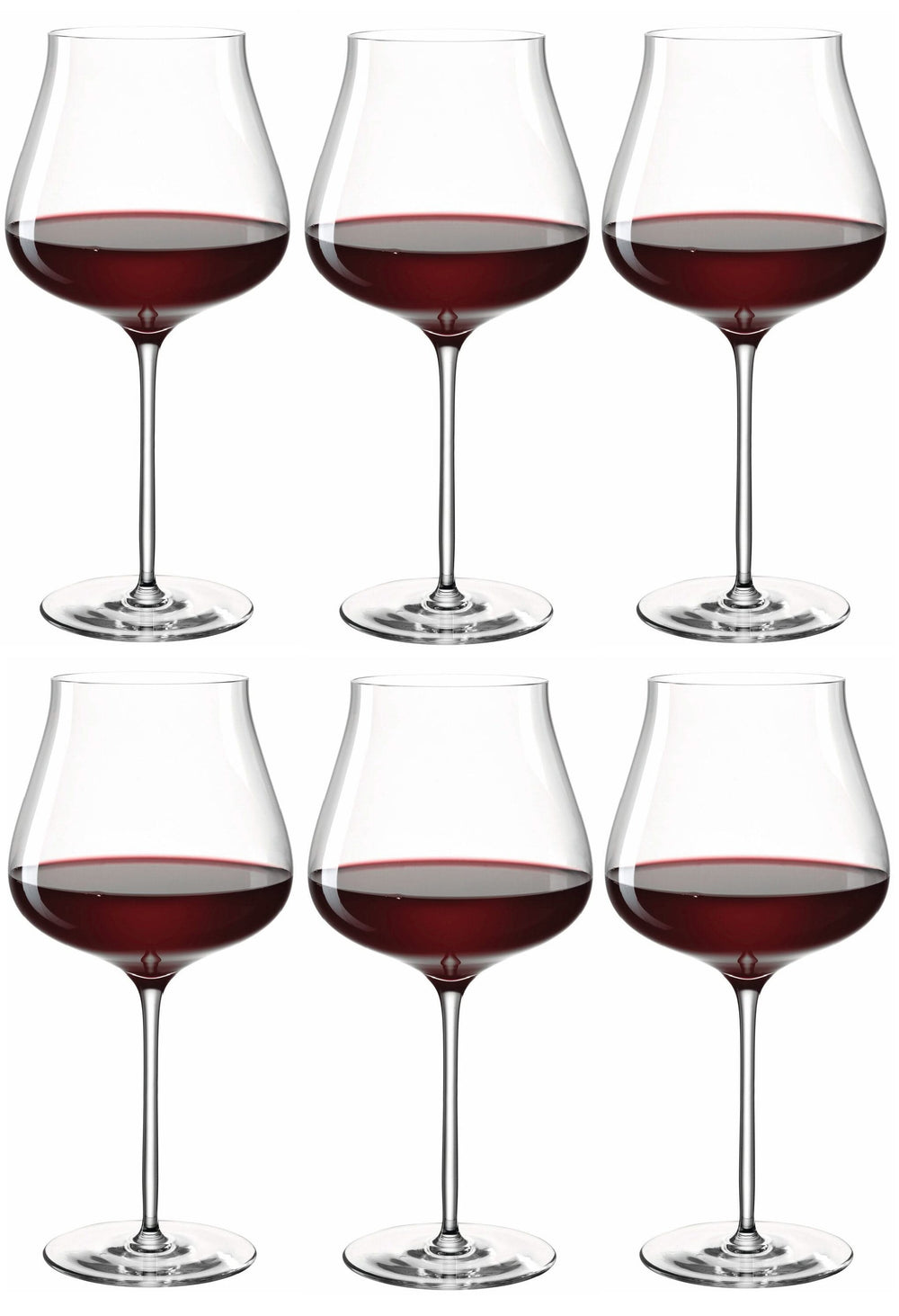 Leonardo Burgundy Glasses / Gin Tonic Glasses Brunelli - 770 ml - 6 pieces