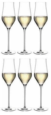 Leonardo Champagne glasses Brunelli - 340 ml - 6 pieces