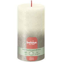 Bolsius Blunt candle Sunset Soft Pearl - 13 cm / ø 7 cm